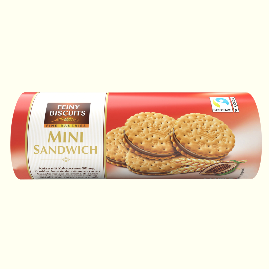 Feiny Biscuits Mini Sandwich Kekse 180g MHD 04/2027