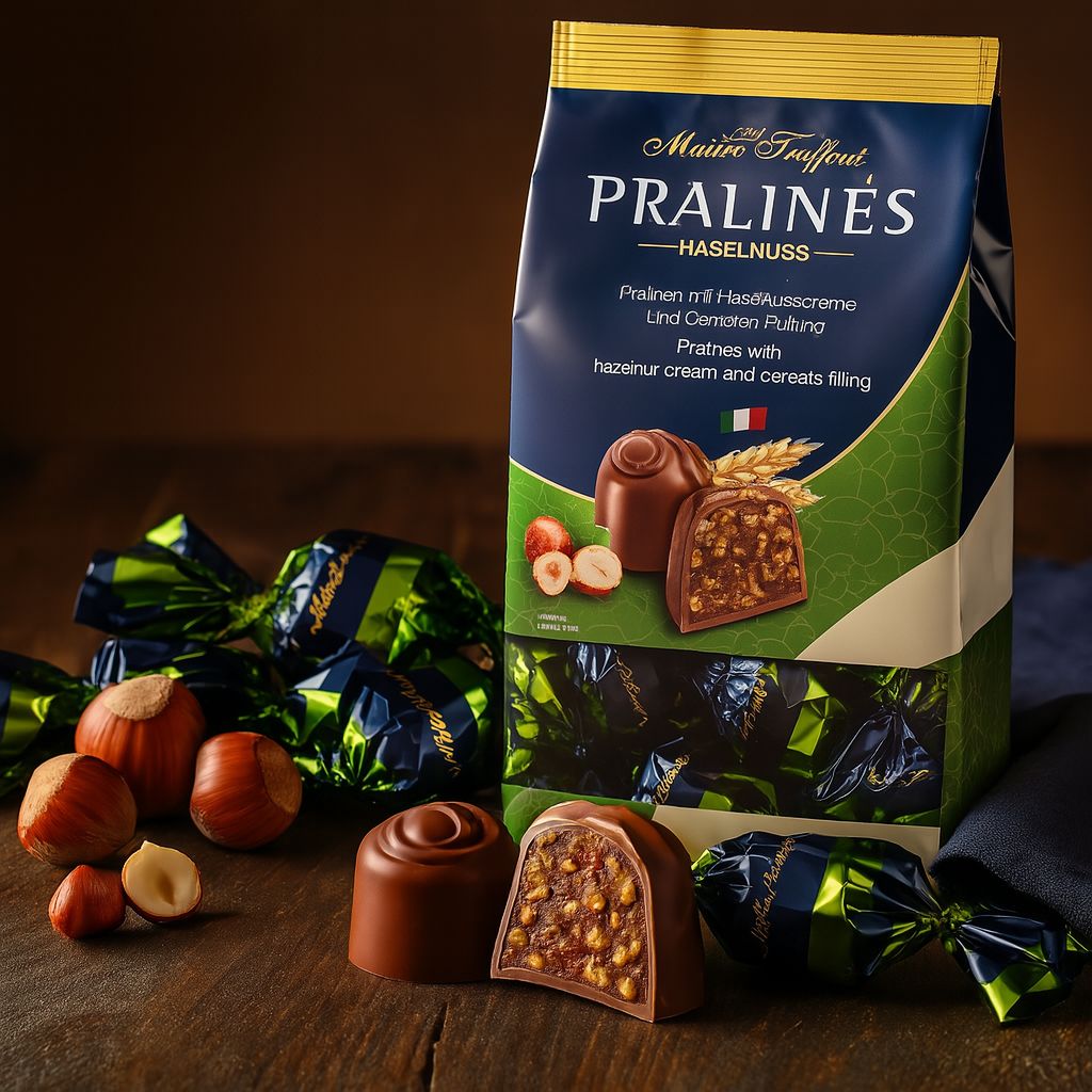Maître Truffout Pralinés Selection Haselnuss gefüllt 300g