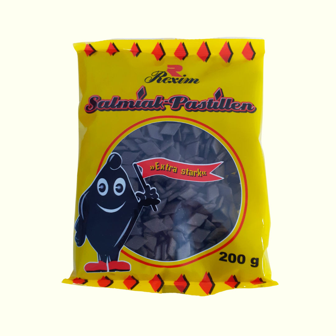 Rexim Salmiak Pastillen 200g Extra Stark