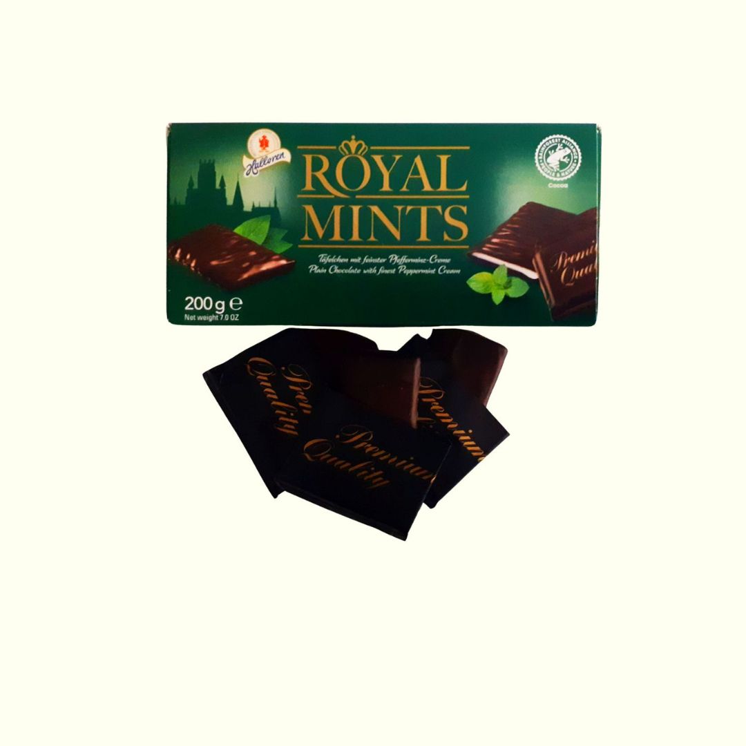 Halloren Royal Mints 200g Schokotäfelchen - TopCandy