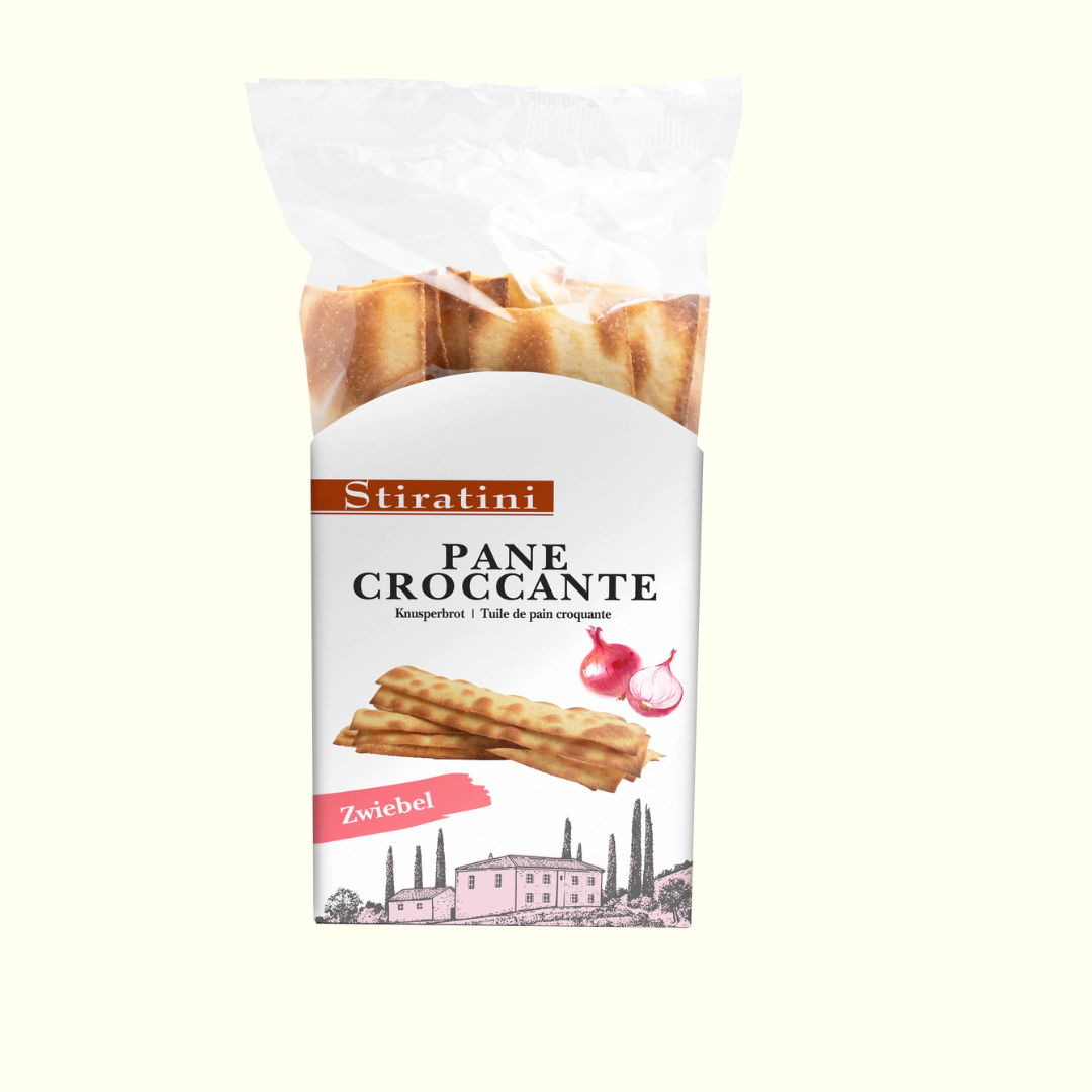 Stiratini Pane Croccante Mit Zwiebeln 140g