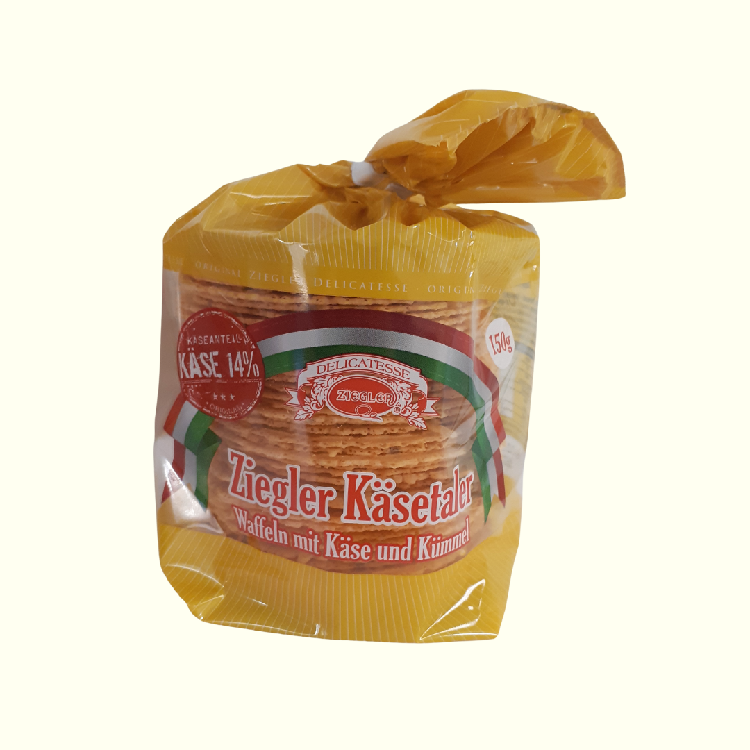 Ziegler Käsetaler mit Kümmel 150g