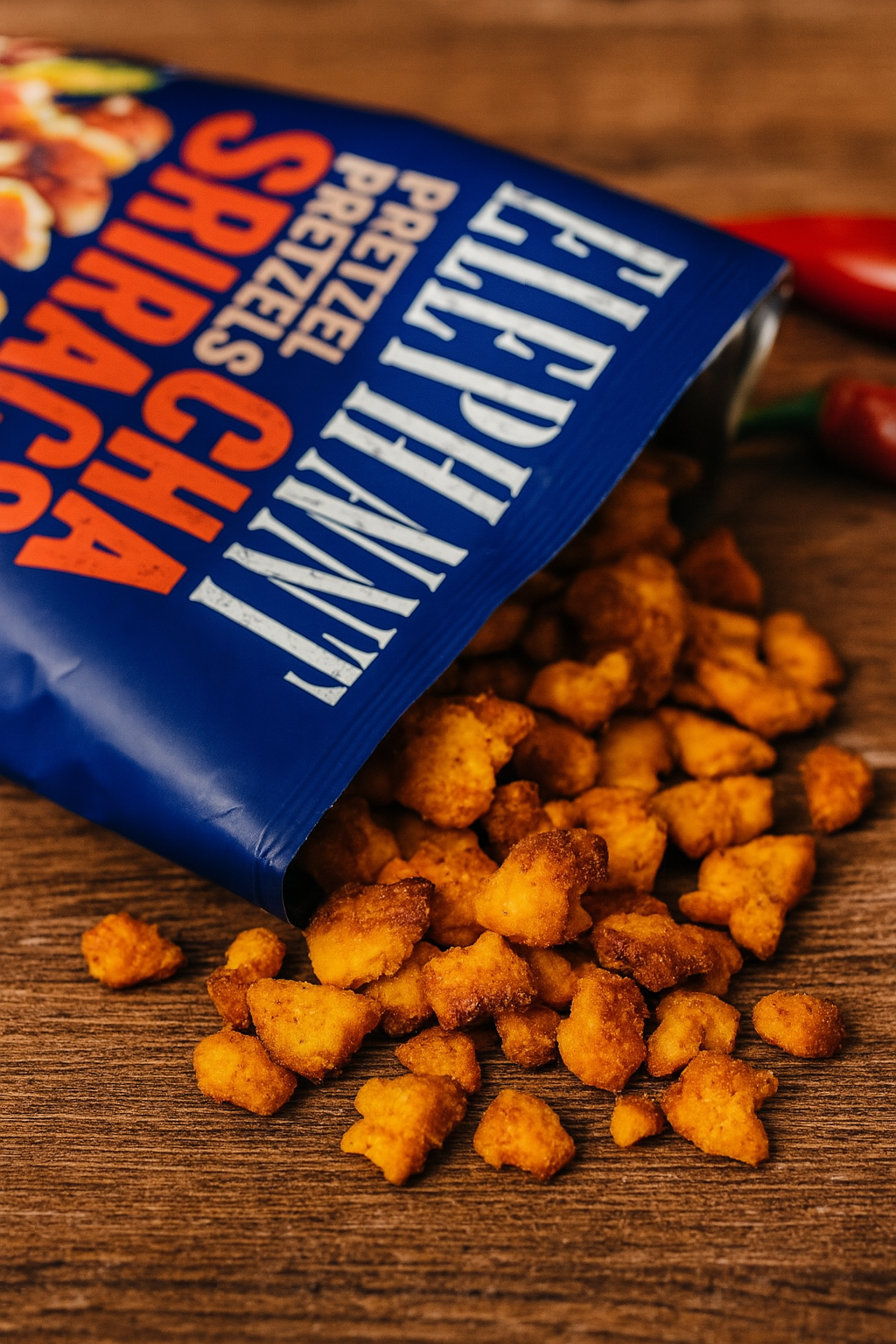 Elephant Pretzel Pieces Sriracha Cheese Käse 125g
