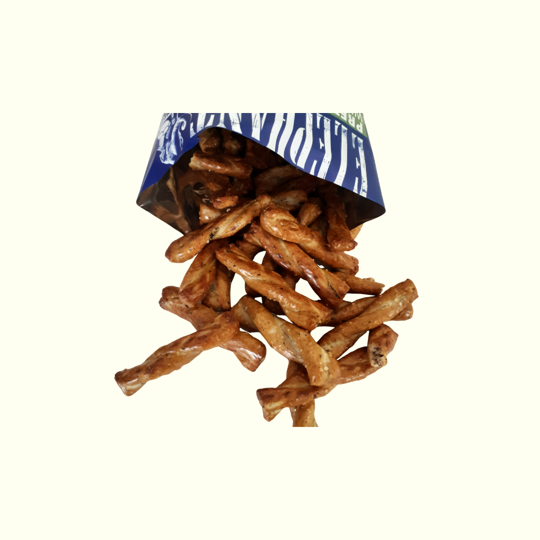 Elephant Twisted Pretzels Olives & Rosmary 160g