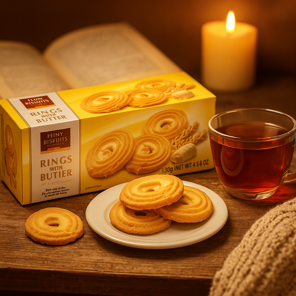 Feiny Biscuits Kekse Mit Butter 130g