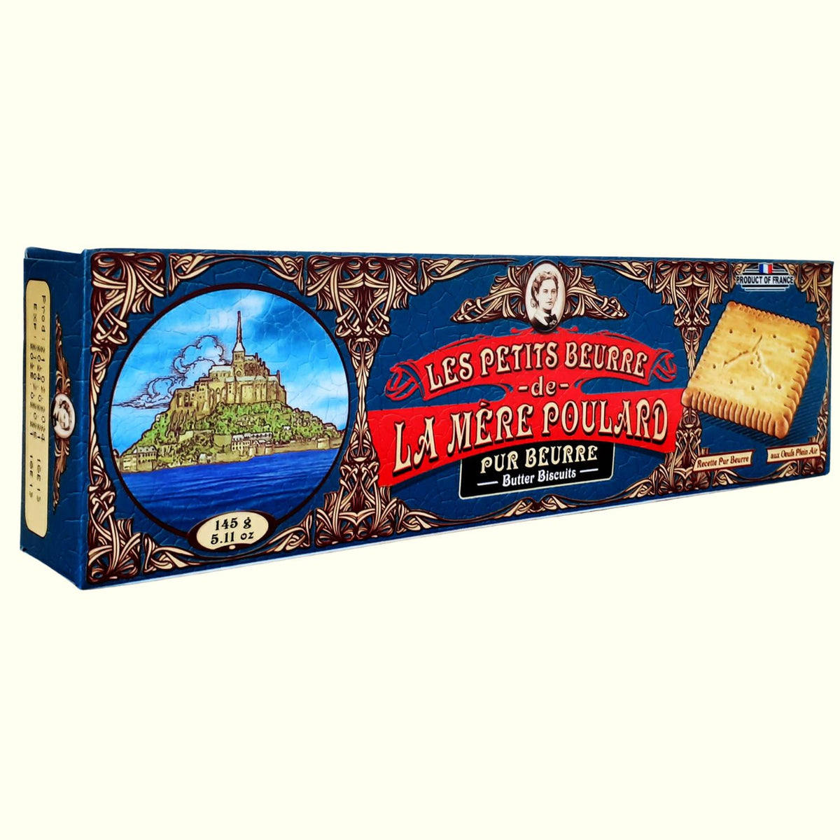La Mère Poulard Les Petits Beurre Butterkekse 145g - TopCandy
