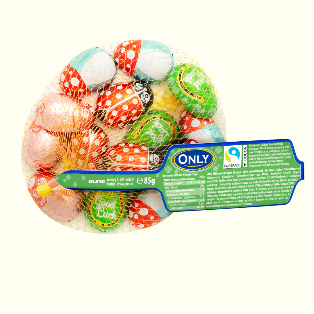 Only Glücksbringer Milchschokolade 85g - 11 Stück