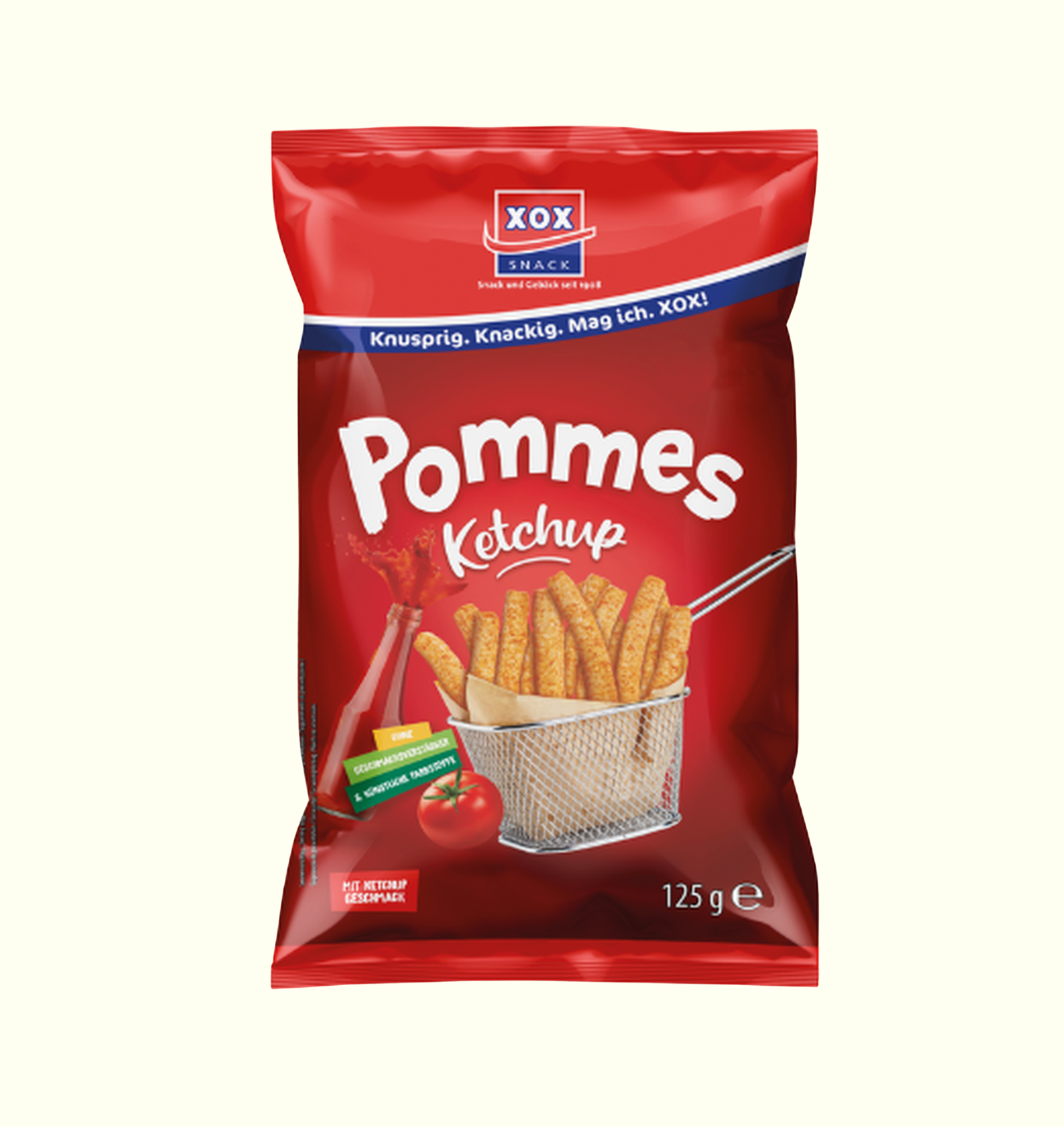 XOX Pommes Ketchup 125g