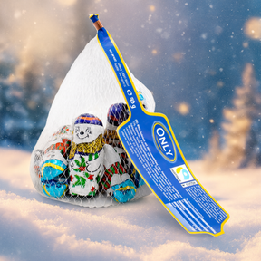 Schneemänner Milchschokolade mit Milchcremefüllung 85g | 10 Stück