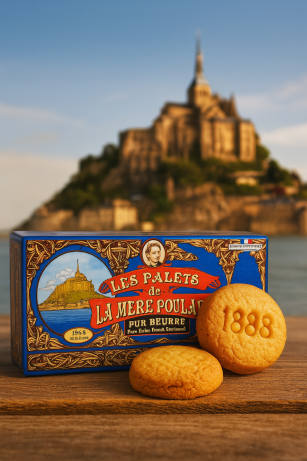 La Mère Poulard Les Palets Beurre Buttergebäck 125g